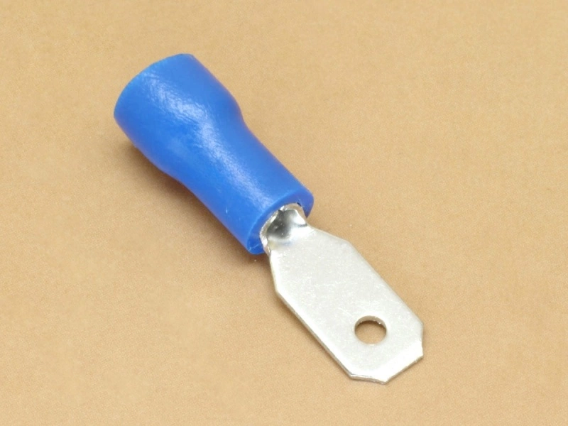 4.8mm Tab - Wire 1.5-2.5 sq.mm 15A Male Insulated Quick Disconnect Crimp Terminal
