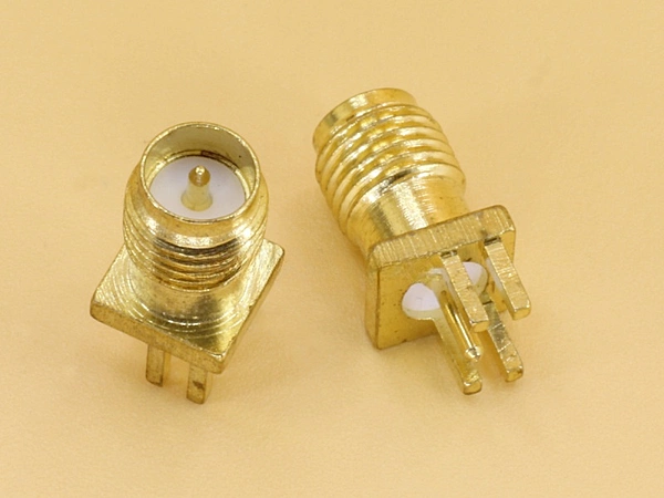 SMA Male PCB Edge Mount - SMA-KE - PCB Size 1.2mm