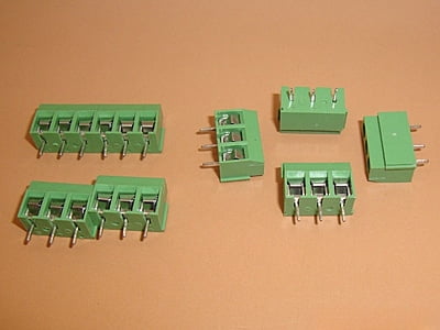 3 Pin 5mm 10A Screw Terminal Light