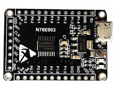 N76E003 - N76E003AT20 Nuvoton Development Board