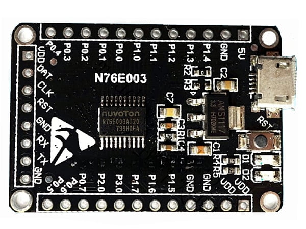 N76E003 - N76E003AT20 Nuvoton Development Board