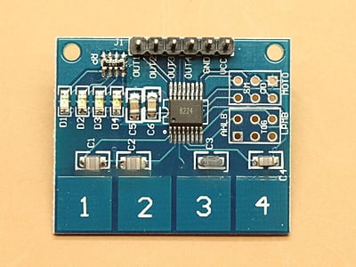 4 Channel Capacitive Touch Module - TTP224