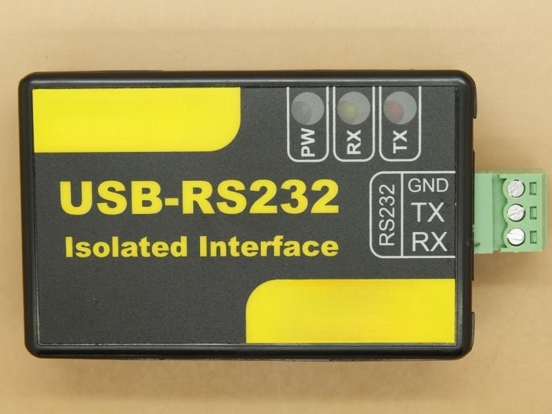 USB - RS232 Isolated Converter Industrial Grade