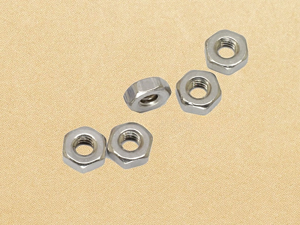 Hex Nut M2 (2mm) x 0.4mm Stainless Steel