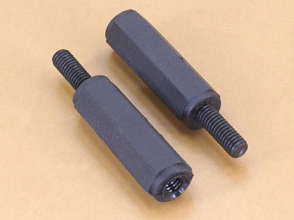 M3 x 20mm PCB Nylon Black Threaded Male/Female Spacer