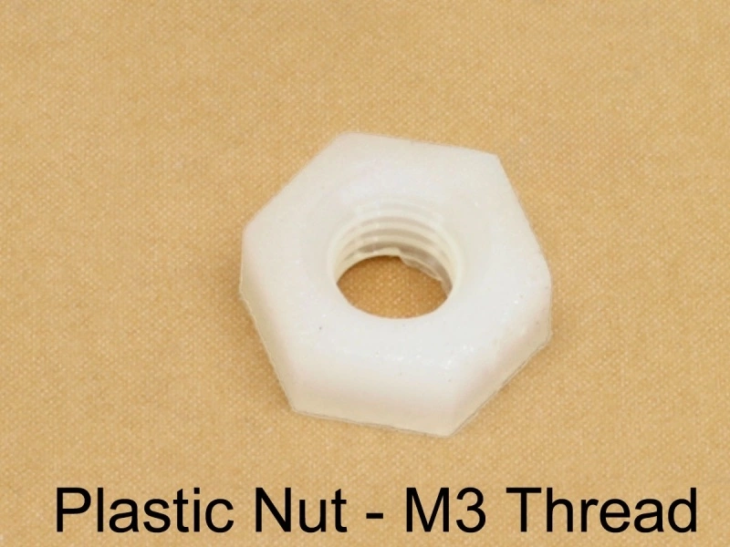 M3 Plastic Nylon Hex Nut