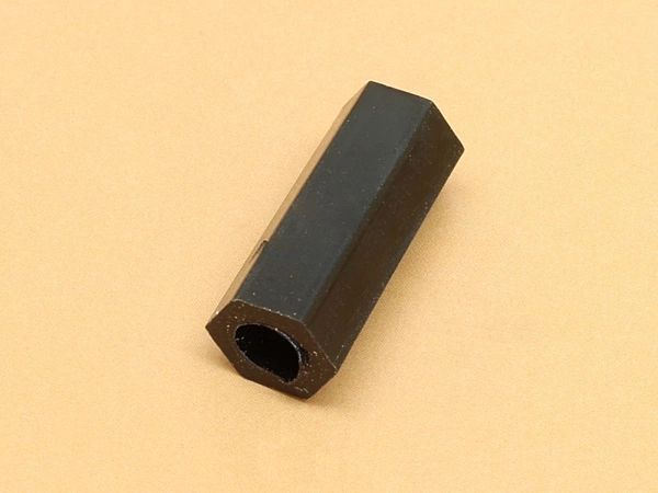 15mm Black Nylon 3.5mm Hole Hex Spacer