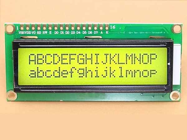 Green 16x2 LCD Display 5V