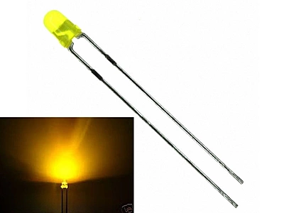 Yellow LED 3mm