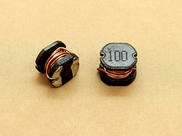 10uH (100) SMD 5mm Inductor