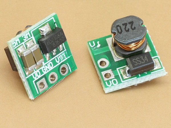 5V Stable Output DC-DC Boost from Input 0.8V-5V Battery