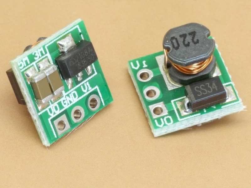 3.3V Stable Output DC-DC Boost from Input 0.8V-3V Battery