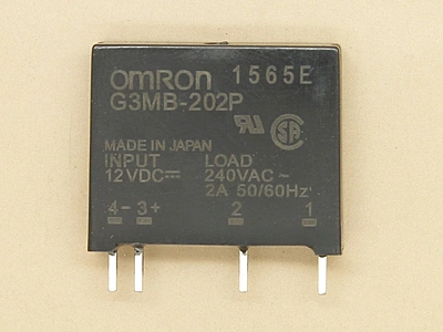 Solid State Relay(SSR) DC(12V) - AC(100-240V) 2A
