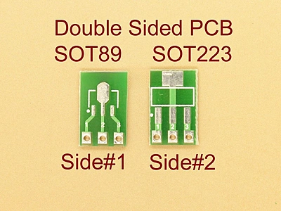 SOT223 / SOT89 - SMD Adapter PCB