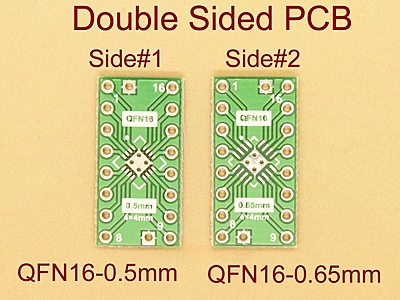 QFN16 0.5mm 0.65mm SMD Adapter PCB