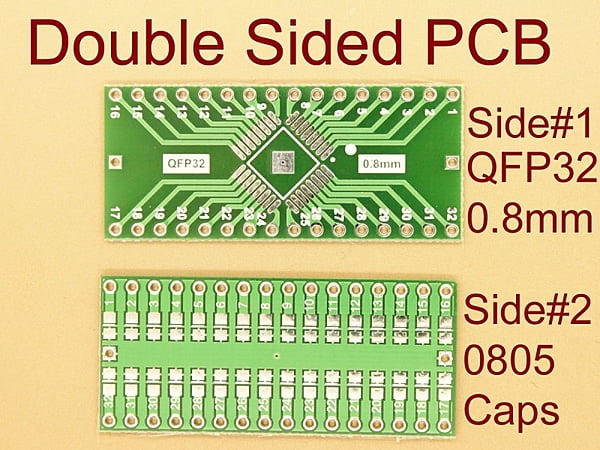 QFP32 0.8mm SMD Adapter PCB