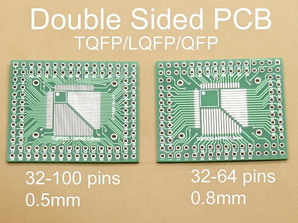 32-100 pins 0.5/.8mm Quad ICs Adapter PCB