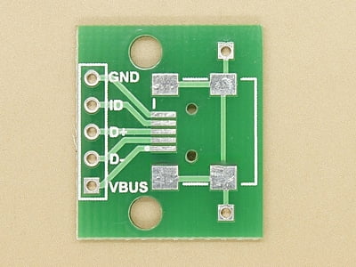 Mini USB-B Breakout PCB