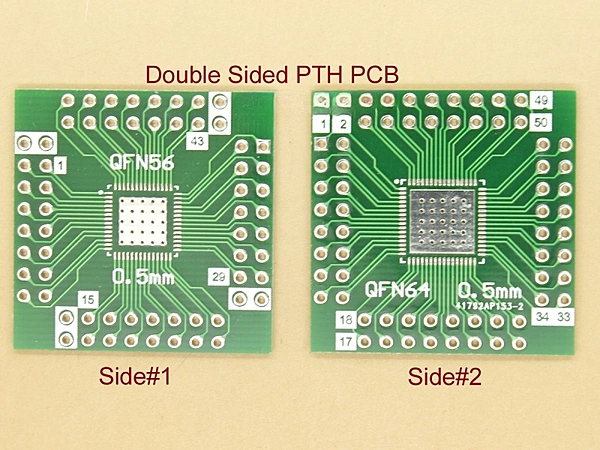 QFN56 QFN64 0.5mm SMD Adapter PCB