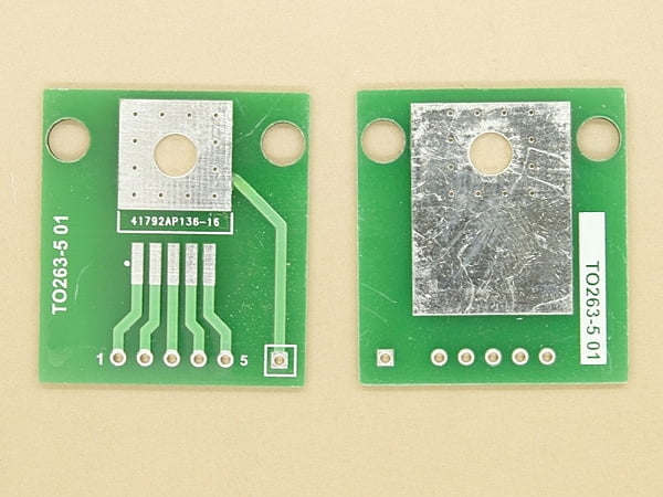 TO263-5 SMD Adapter PCB