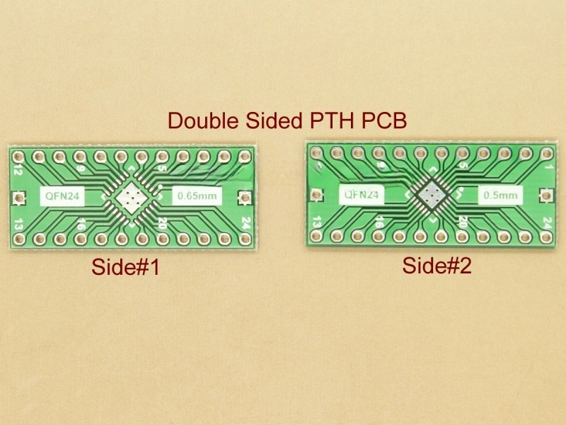 QFN24 0.5mm 0.65mm SMD Adapter PCB