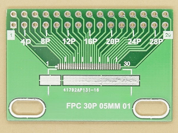 FPC FFC 30p 28p 26p 24p 22p 0.5mm SMD Adapter PCB