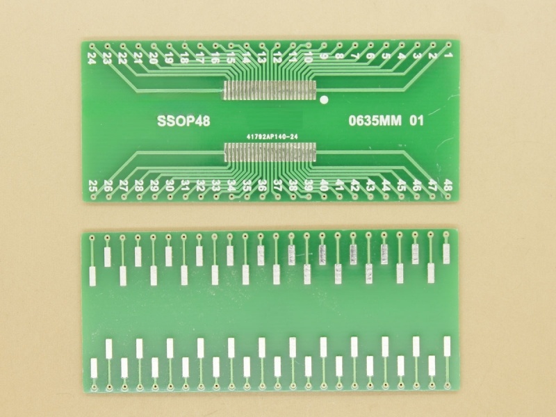 SSOP48 0.635mm SMD Adapter PCB