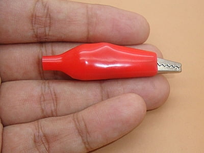 Alligator Crocodile Clip - Red
