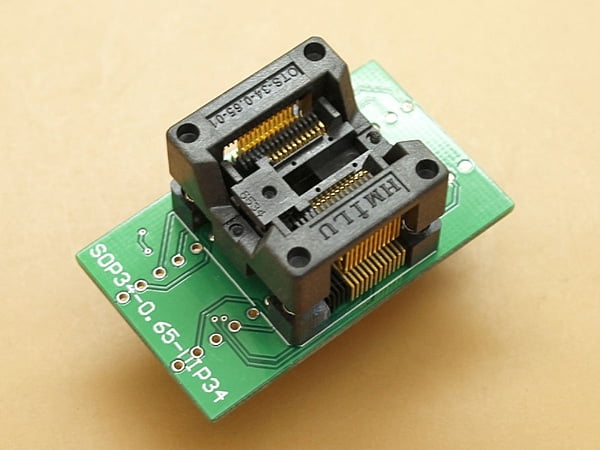 TSSOP24 SSOP24 - 0.65mm - Body 5.3mm - ZIF Socket