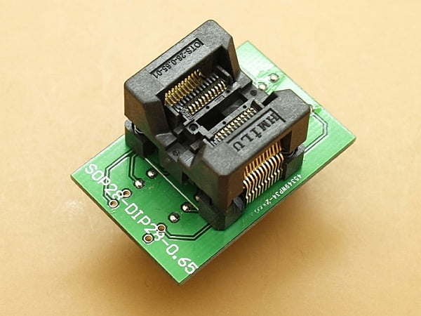 TSSOP24 SSOP24 - 0.65mm - Body 4.4mm - ZIF Socket
