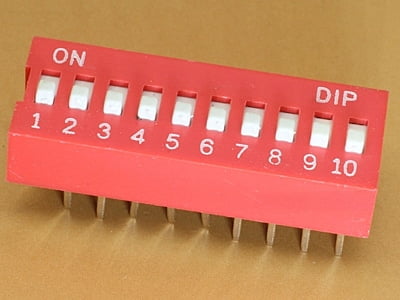 10 Pin 2.54mm DIP switch