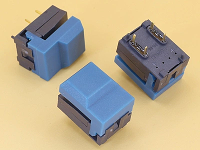 Key Switch 17x12.5mm Blue
