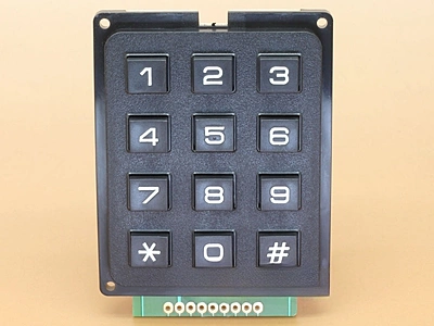 3x4 Soft Touch Matrix Keypad Module