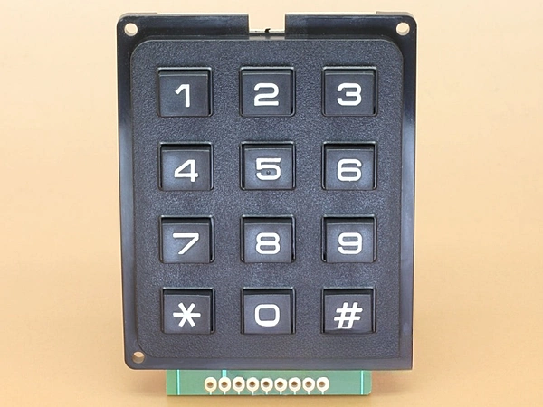 3x4 Soft Touch Matrix Keypad Module