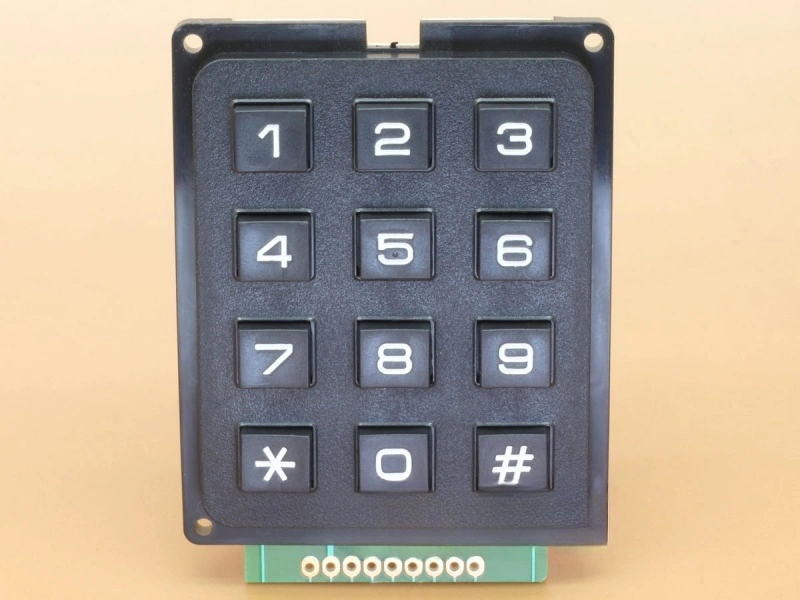 3x4 Soft Touch Matrix Keypad Module