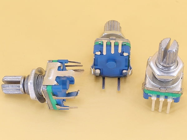 Rotary Encoder EC11 Knurled Shaft 15mm