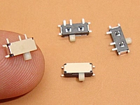 Slide Switch SMD Horizontal - 3 pins - 1 circuits - 2 positions