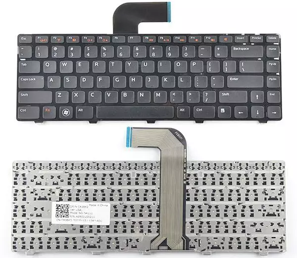 Laptop Keyboard For Dell Inspiron 14R N4110 M4110 N4110Z N4050 M4040 15 15R 3520 N5040
