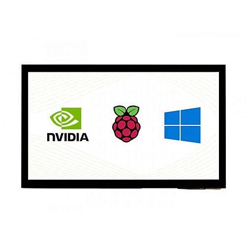 10.1inch Capacitive Touch Screen LCD (E), 1024Ã—600, HDMI, IPS, Fully Laminated Screen, Supports Raspberry Pi, Jetson Nano, And PC