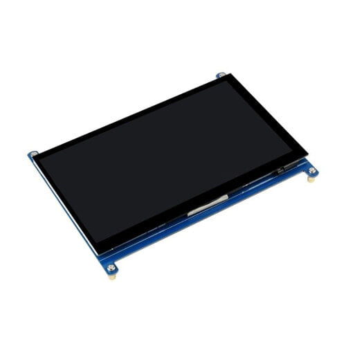 7inch Capacitive Touch Screen LCD (C), 1024×600, HDMI, IPS, Low Power