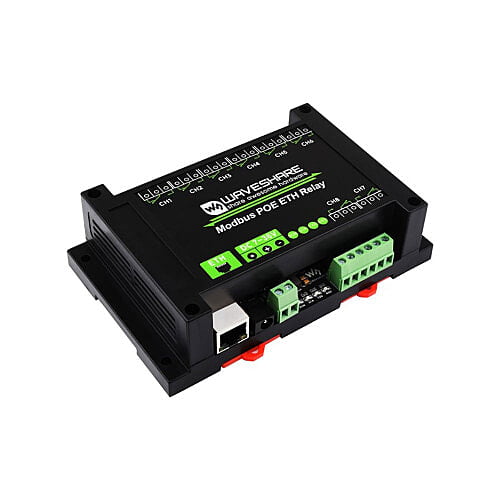 8-ch Ethernet Relay Module, Modbus RTU/Modbus TCP Protocol