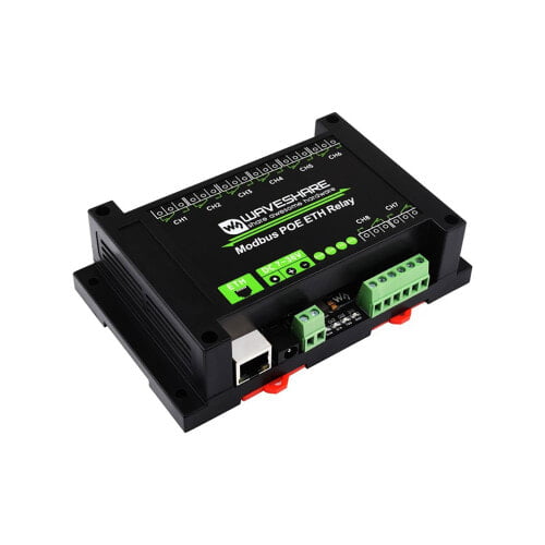 8-ch Ethernet Relay Module, Modbus RTU/Modbus TCP Protocol