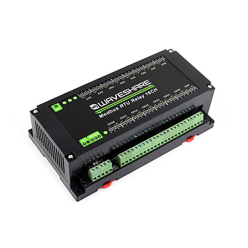 Modbus RTU 16-Ch Relay Module, RS485 Interface Isolation Protection