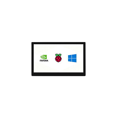 10.1inch QLED Quantum Dot Display, Capacitive Touch, 1280x720, G+G Toughened Glass Panel, Various Systems Support
