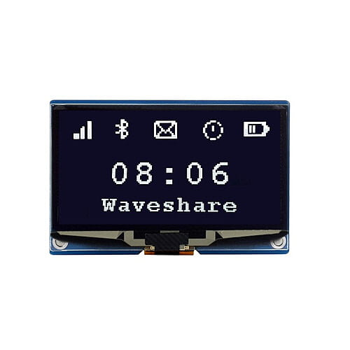 2.42 inch OLED Display Module, 128x64 Resolution, SPI / I2C