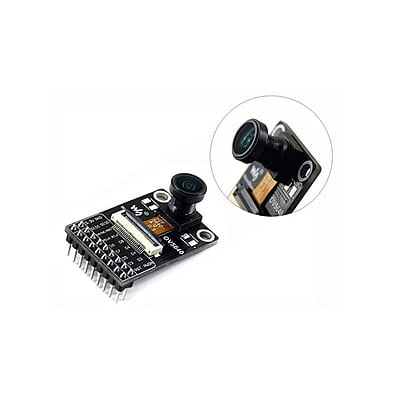 Camera Module Based on OV5640 Image Sensor 5 Megapixel (2592x1944), Fisheye Lens- Waveshare