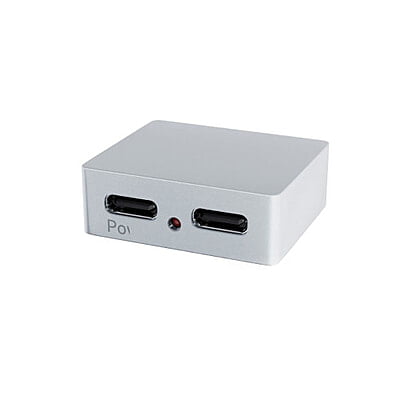 Type-C Power And Signal Splitter, 5V DC Independent Power Supply, 3 x Type-C Female Ports