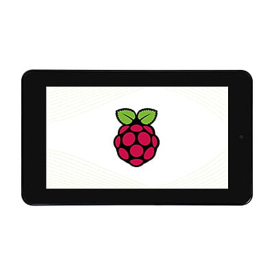7.0 inch Capacitive Touch Display for Raspberry Pi, 5MP Front Camera, 800x480, DSI
