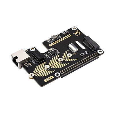 PCIe To ETH and M.2 Adapter for Raspberry Pi 5