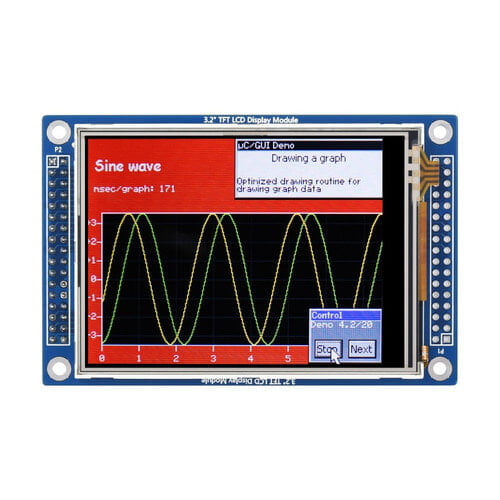 3.2inch 320x240 Touch LCD Display Module, Multicolor Graphic LCD